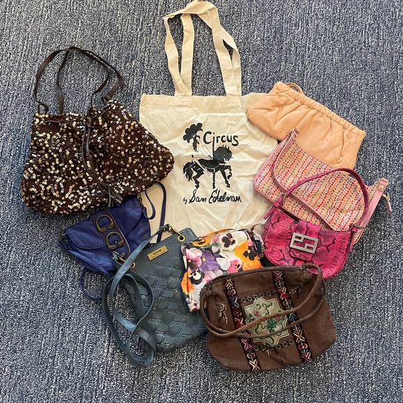 Large Lot Purses, Bags, Gryson, Sam Edelman, Eva May, Mimi Turner, Franchi Moyna - Picture 1 of 12